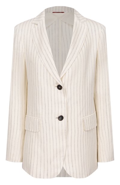 Женский льняной жакет MAX MARA STUDIO, арт. MSTEL0GI0