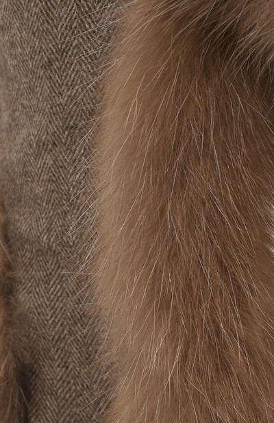 Шапка-ушанка майкл с мехом соболя FURLAND, арт. 0201414210044100031, фото 3