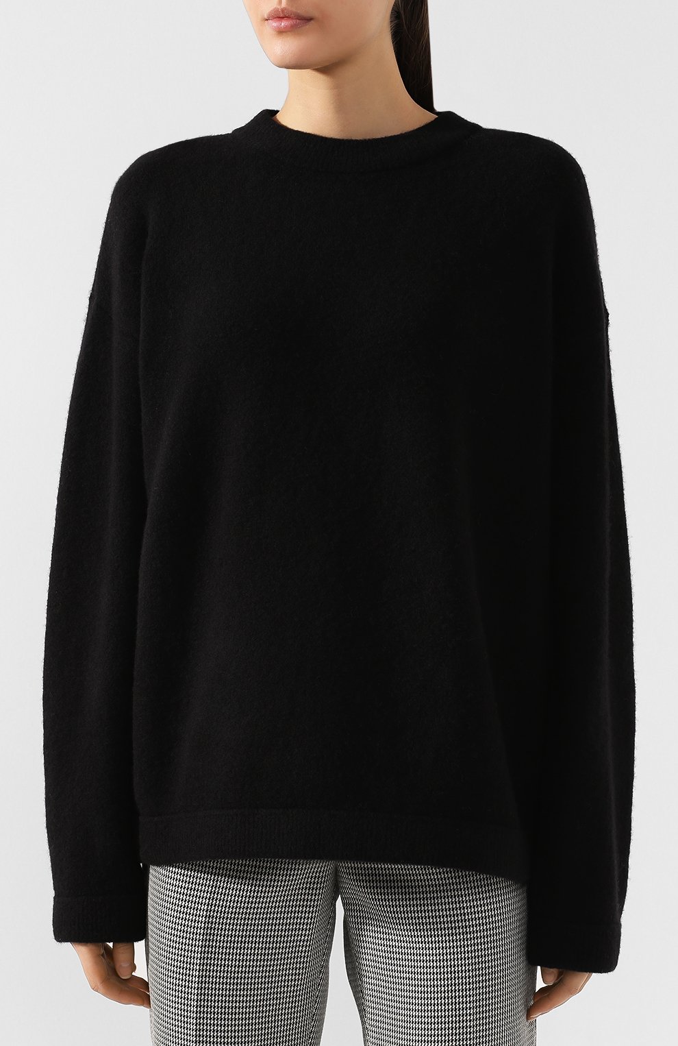 Шерстяной свитер ALEXANDERWANG.T черного цвета по цене 52100 руб., арт. 4KC2191071, фото 3 Шерстяной свитер ALEXANDERWANG.T, арт. 4KC2191071, фото 3