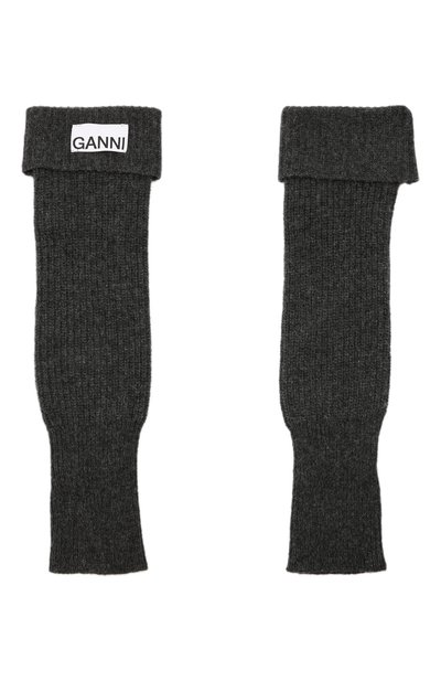 Шерстяные митенки GANNI, арт. A3138, фото 2