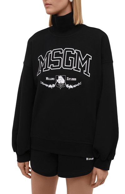 Хлопковый свитшот MSGM, арт. 3141MDM73 217799, фото 3