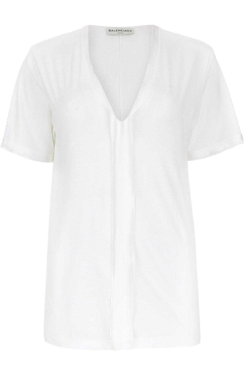 Футболка свободного кроя с v-образным вырезом BALENCIAGA, арт. 426590/TRK06, фото 1