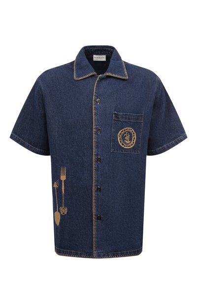 Мужская джинсовая рубашка DROLE DE MONSIEUR, арт. D-SH152-C0118-SW