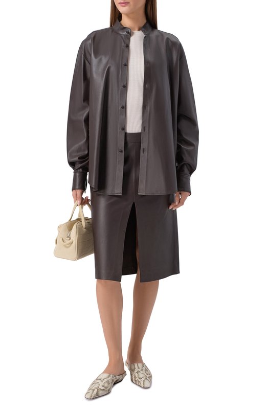 Кожаные сабо Belle 25 Paris Texas PX1841/XPTML Бежевый  PX1841/XPTML Фото 3