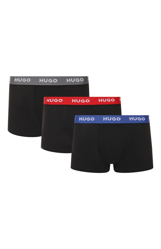 Комплект из трех боксеров HUGO 50532611 Чёрный 50532611