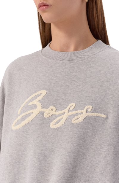 Хлопковый свитшот BOSS ORANGE, арт. 50547796, фото 5