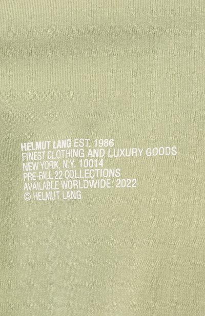 Хлопковая футболка HELMUT LANG, арт. M04HM512, фото 5