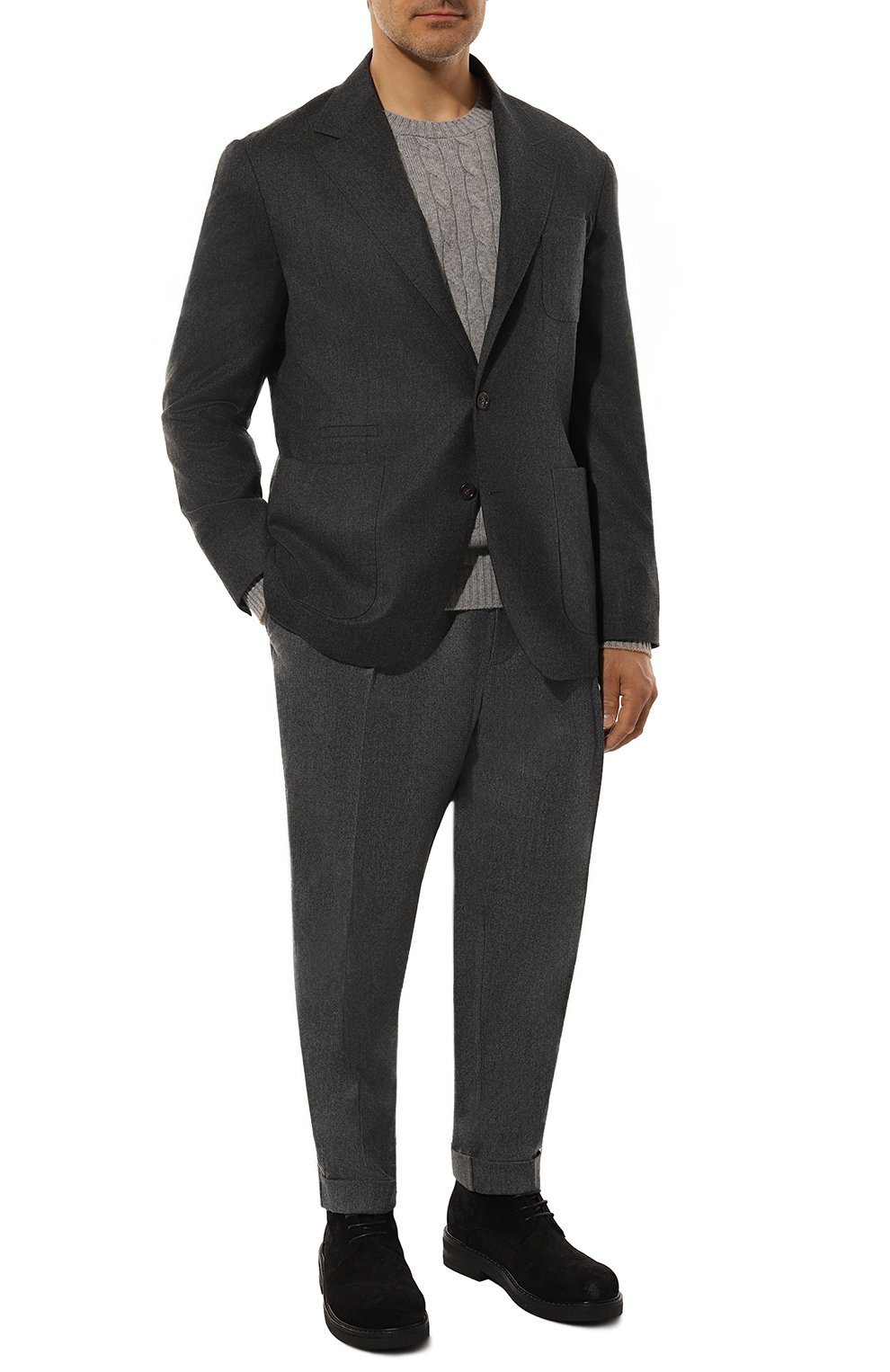 Шерстяной пиджак BRUNELLO CUCINELLI, арт. ME2267BND, фото 3