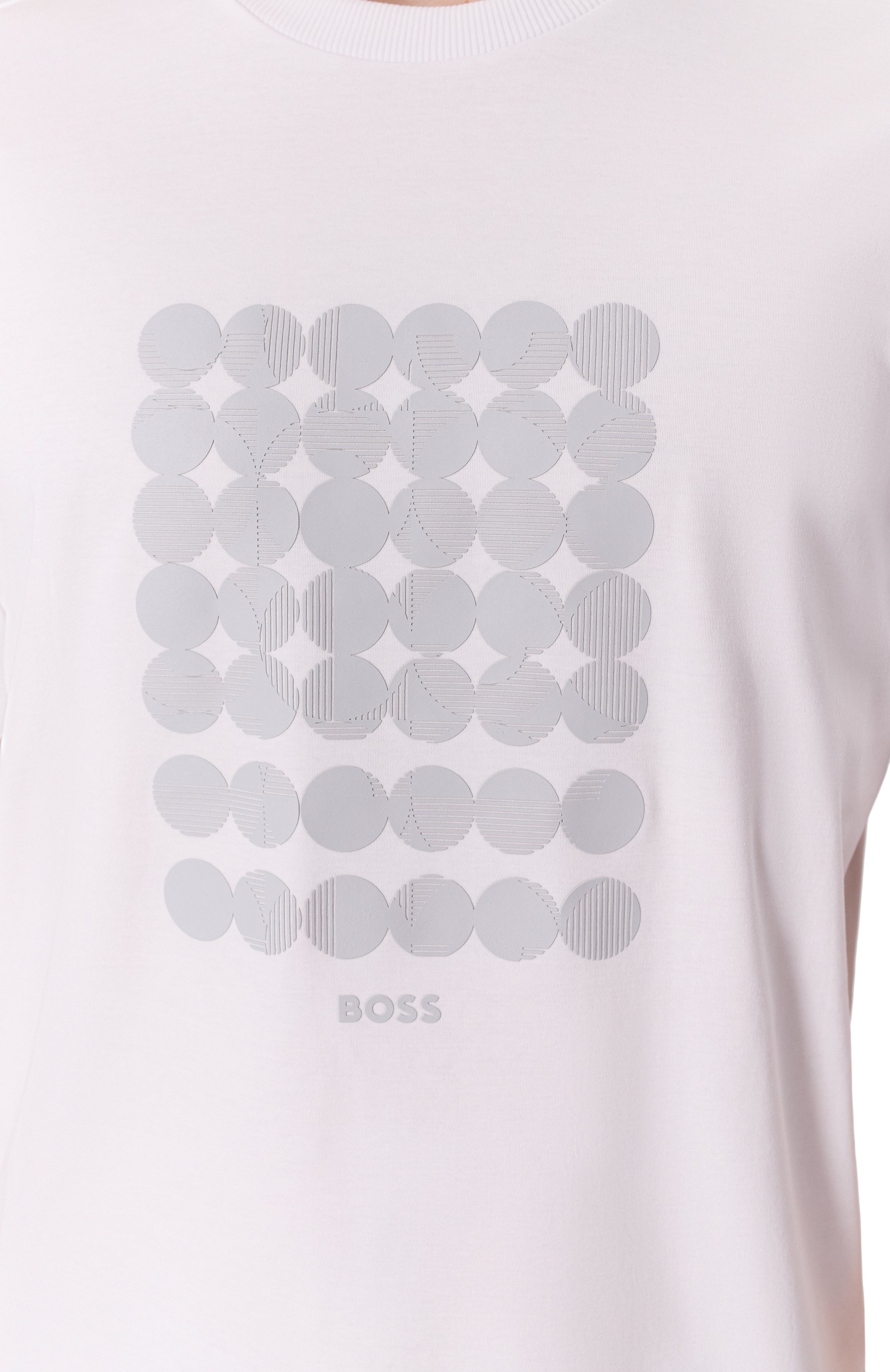 Хлопковая футболка BOSS GREEN, арт. 50537845, фото 5