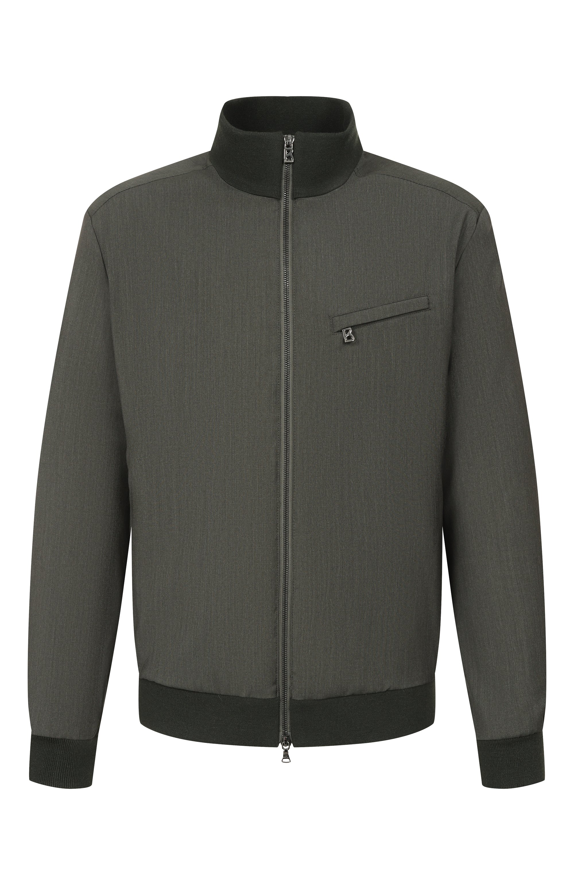 Шерстяной бомбер BOGNER хаки цвета по цене 73000 руб., арт. 38781096, фото 1 Шерстяной бомбер BOGNER, арт. 38781096, фото 1