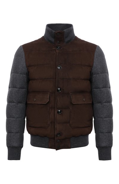 Комбинированный бомбер KITON, арт. UW1061MV0247A, фото 1