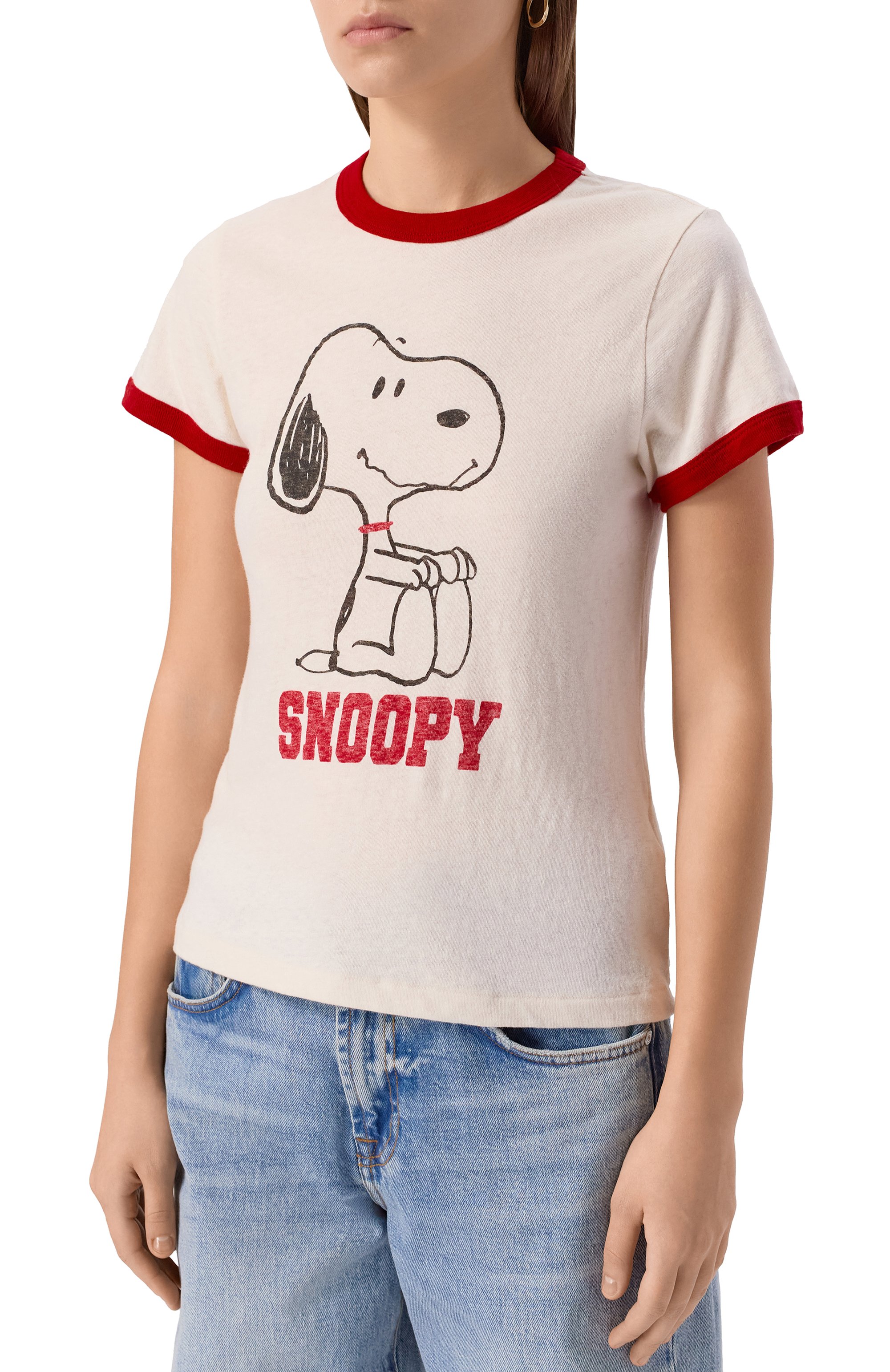 Хлопковая футболка RE/DONE, арт. 024-02WSRT002, фото 3