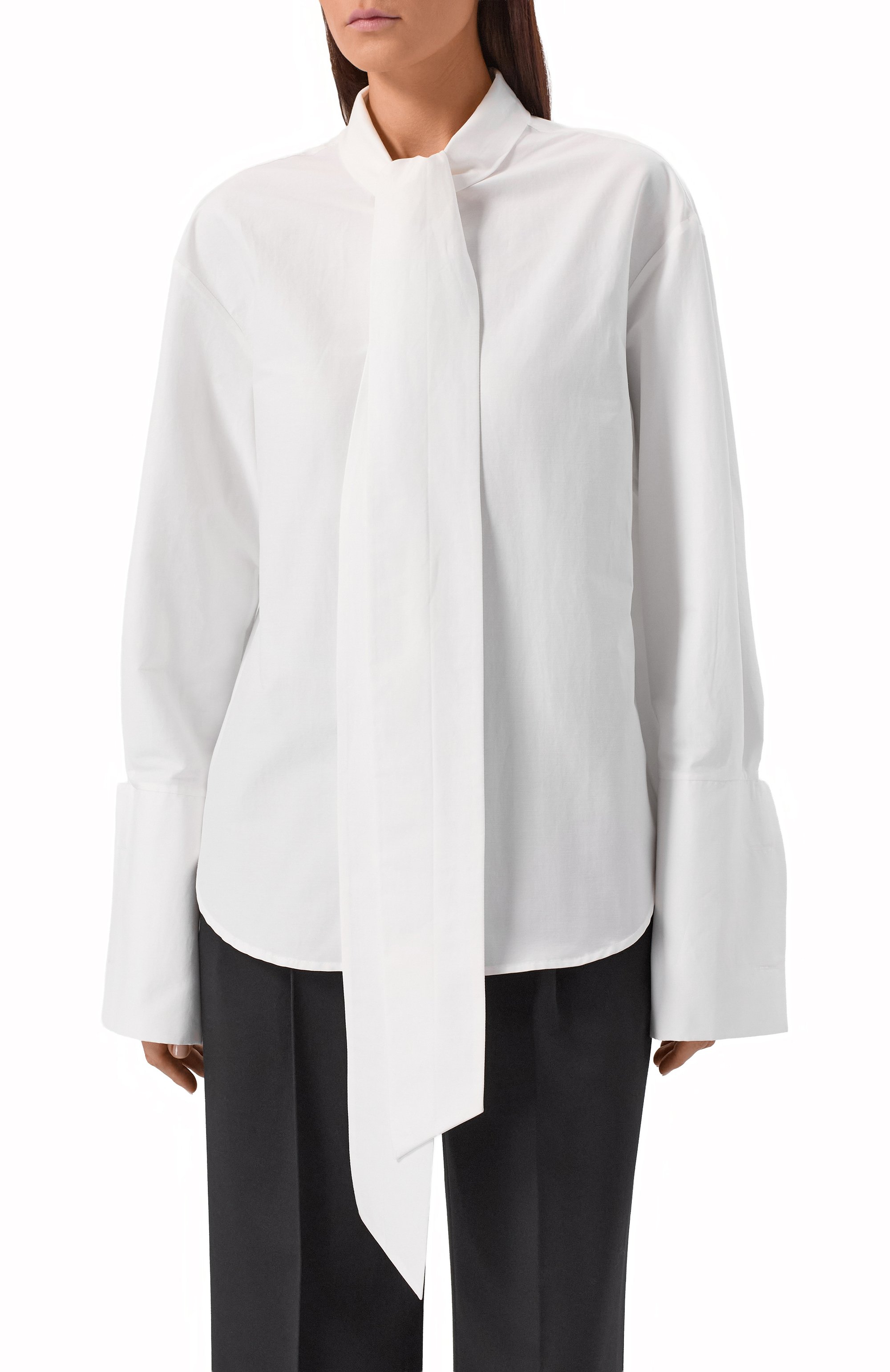 Хлопковая блузка FLASHIN, арт. FF26SHIRBWH, фото 3