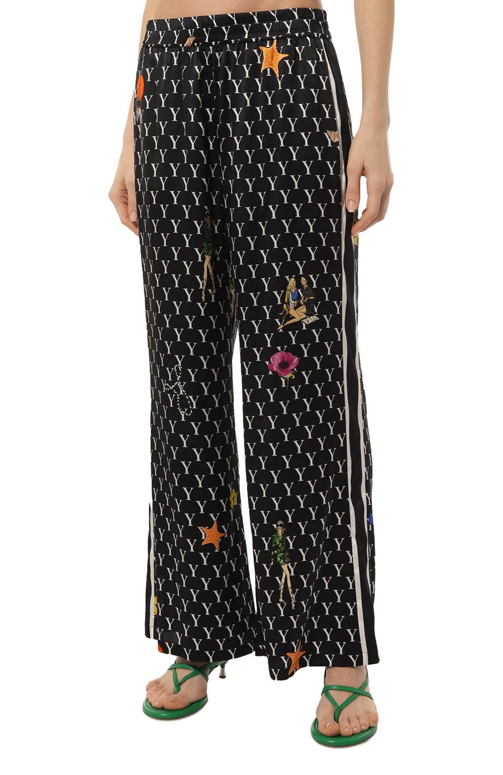 Шелковые брюки YANINA, арт. 0-2483, фото 3