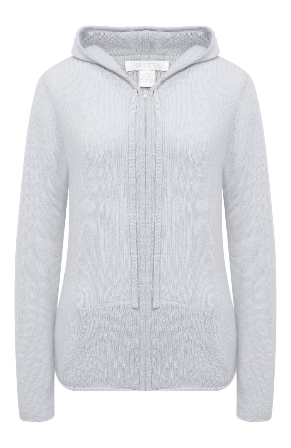 Кашемировый кардиган ARLOTTA светло-голубого цвета по цене 29250 руб., арт. 3220, фото 1 Кашемировый кардиган ARLOTTA, арт. 3220, фото 1