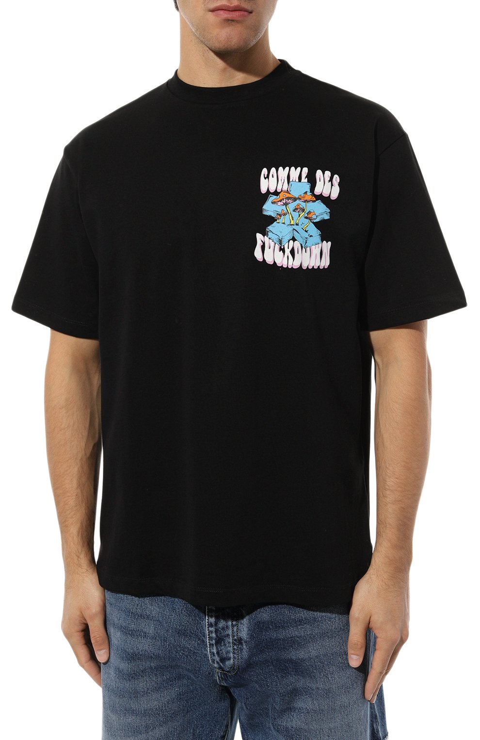 Хлопковая футболка COMME DES FUCKDOWN, арт. CDFU2655, фото 3