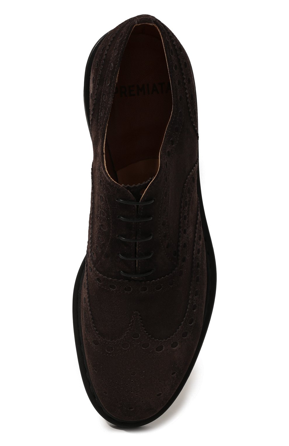 Замшевые оксфорды PREMIATA, арт. 31116/PEACH, фото 6