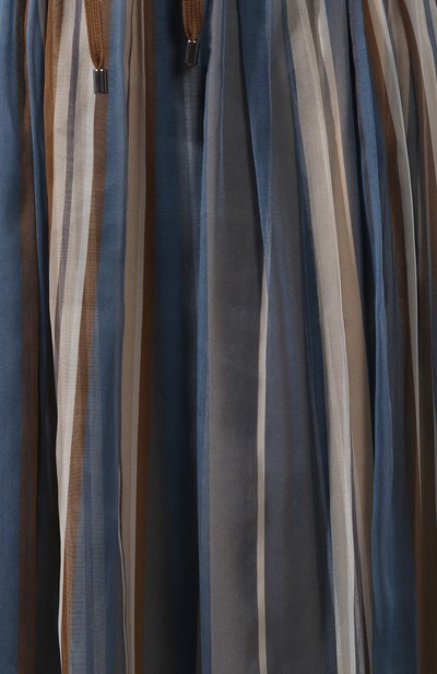 Шелковая юбка BRUNELLO CUCINELLI, арт. MH108G2807, фото 5