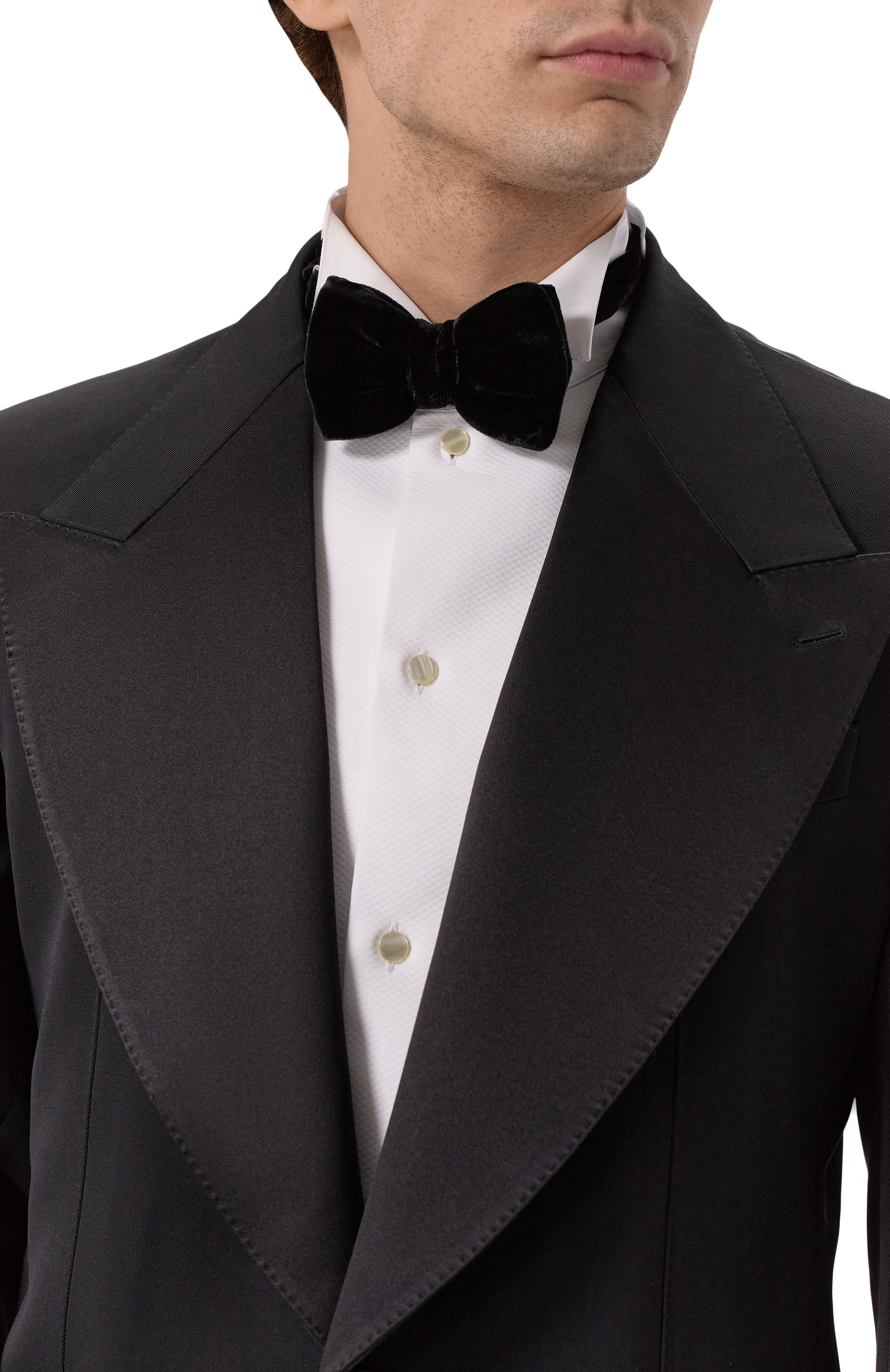 Бархатный галстук-бабочка EMPORIO ARMANI, арт. EM001351/TE18308, фото 2