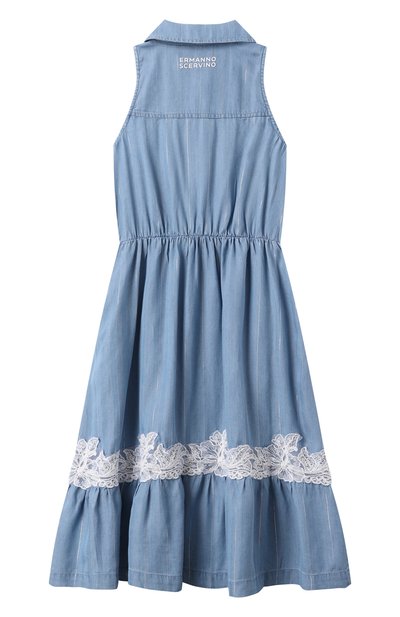 Джинсовое платье ERMANNO SCERVINO, арт. SFAB069C/VI039, фото 2
