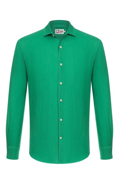 Мужская льняная рубашка MC2 SAINT BARTH, арт. STBM PAMPL0NA/02003H