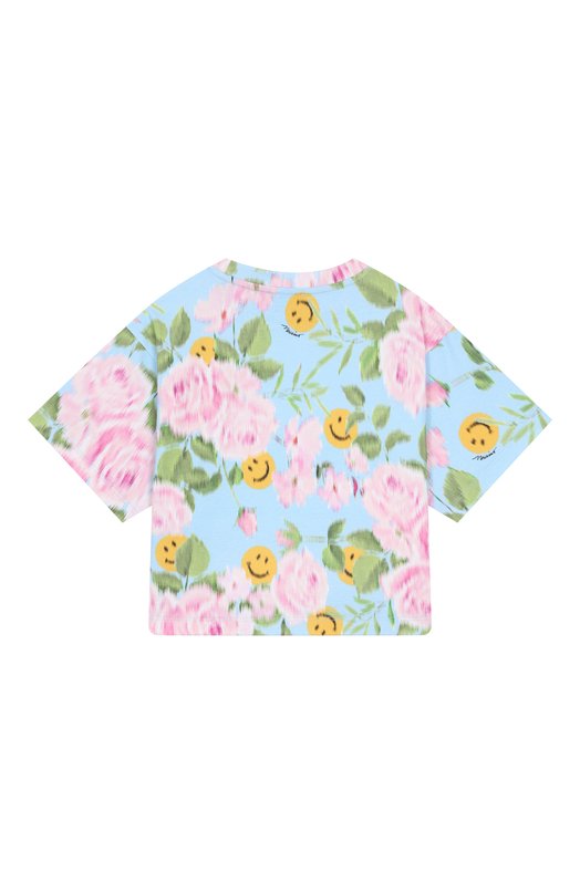 Хлопковая футболка Moschino 2