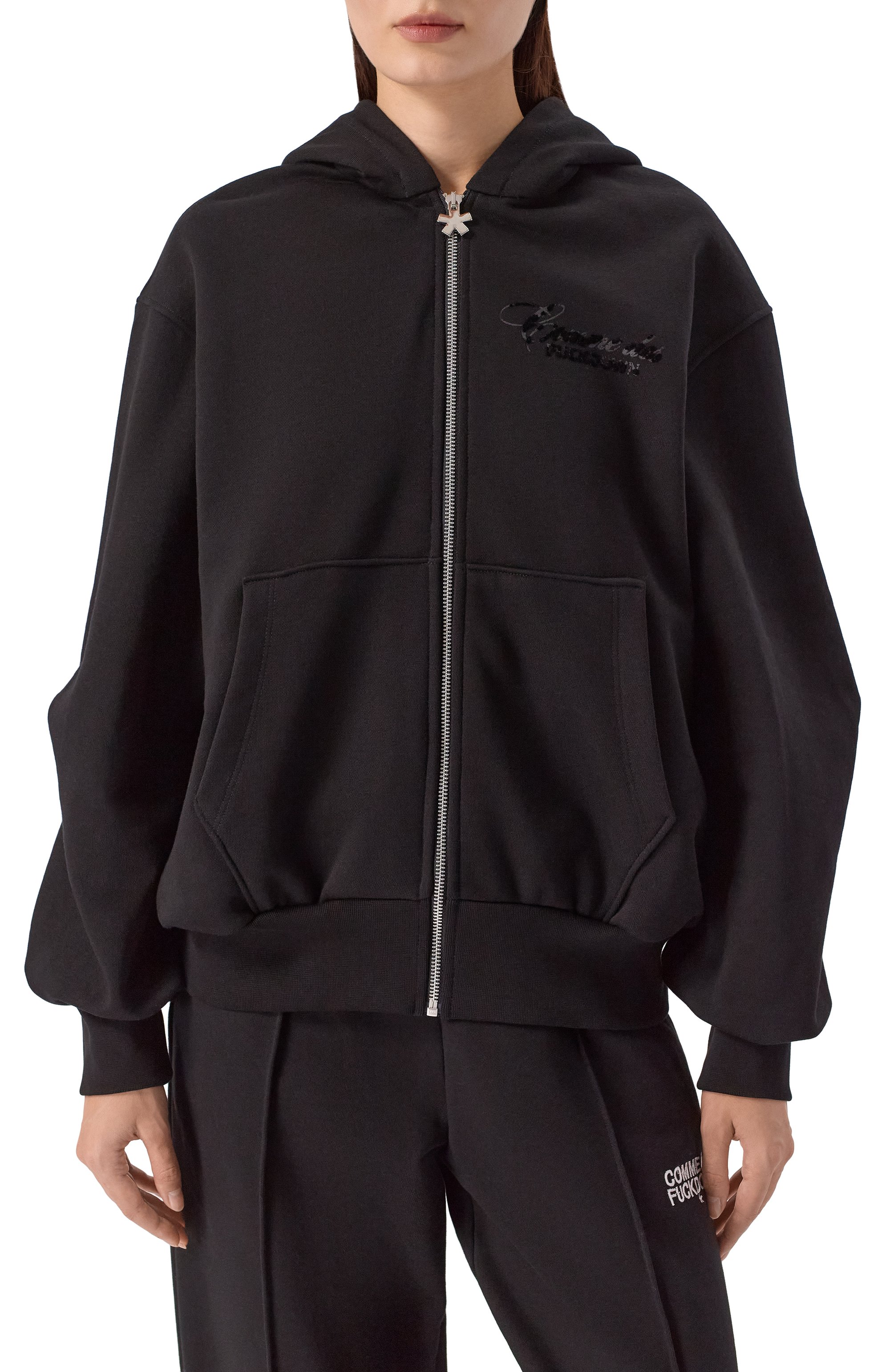 Хлопковая толстовка COMME DES FUCKDOWN, арт. CFABW01393, фото 3
