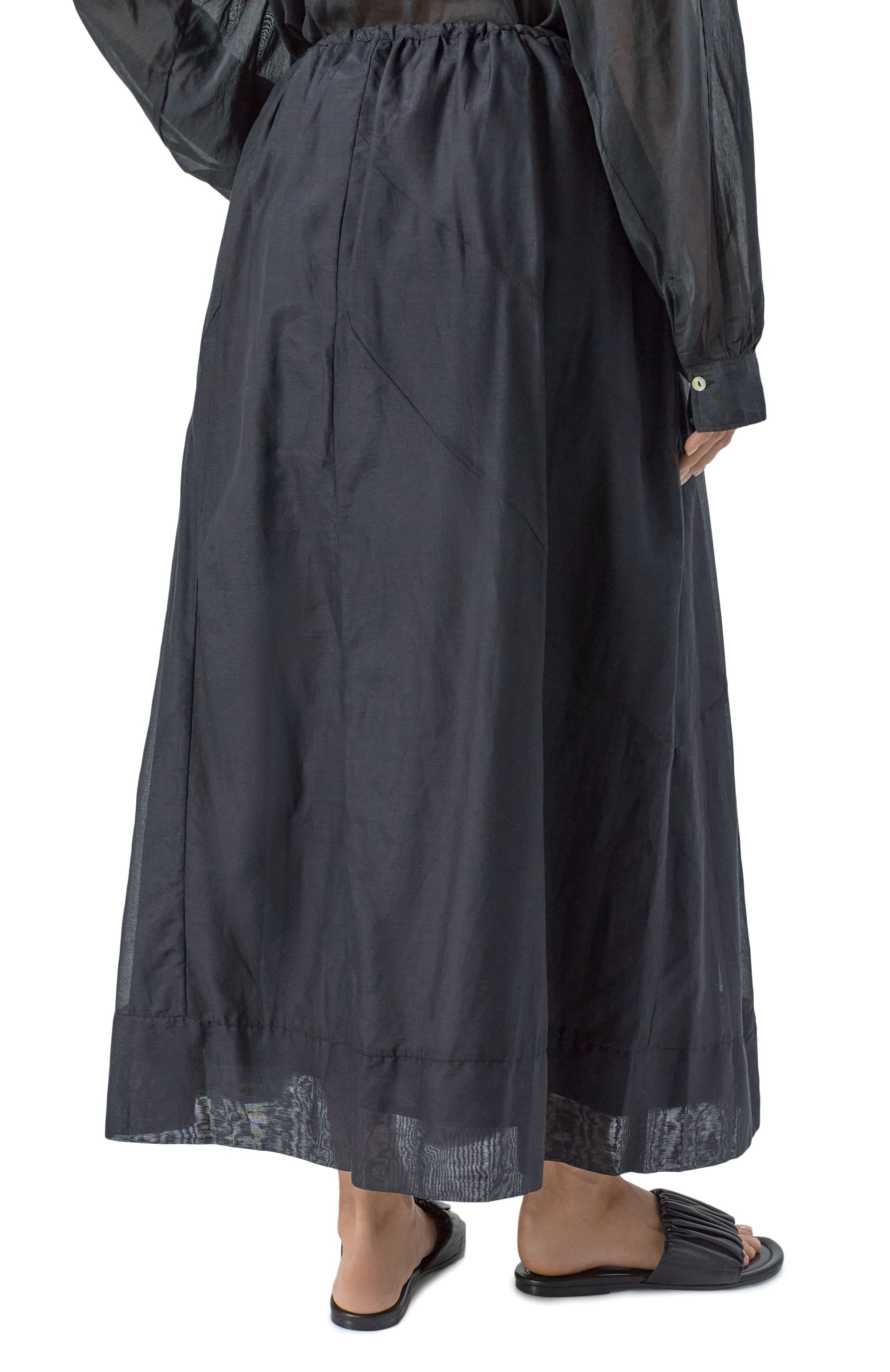 Юбка из хлопка и шелка LILA EUGENIE, арт. 2530, фото 4