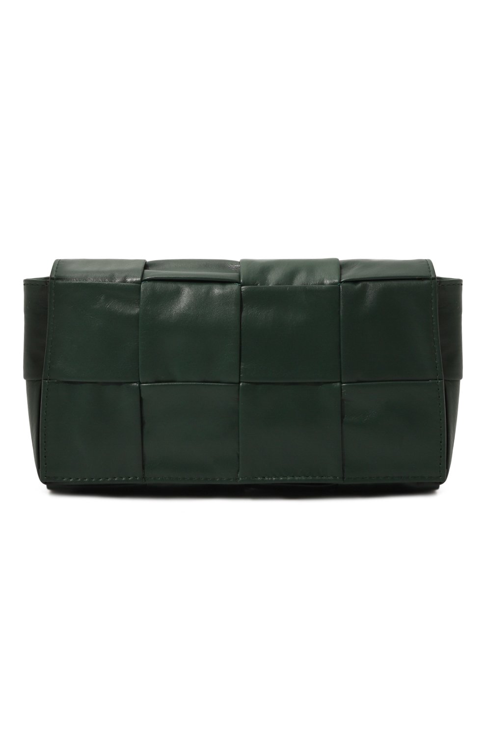 Поясная сумка cassette BOTTEGA VENETA темно-зеленого цвета по цене 240000 руб., арт. 651053/VCQ72, фото 1 Поясная сумка cassette BOTTEGA VENETA, арт. 651053/VCQ72, фото 1