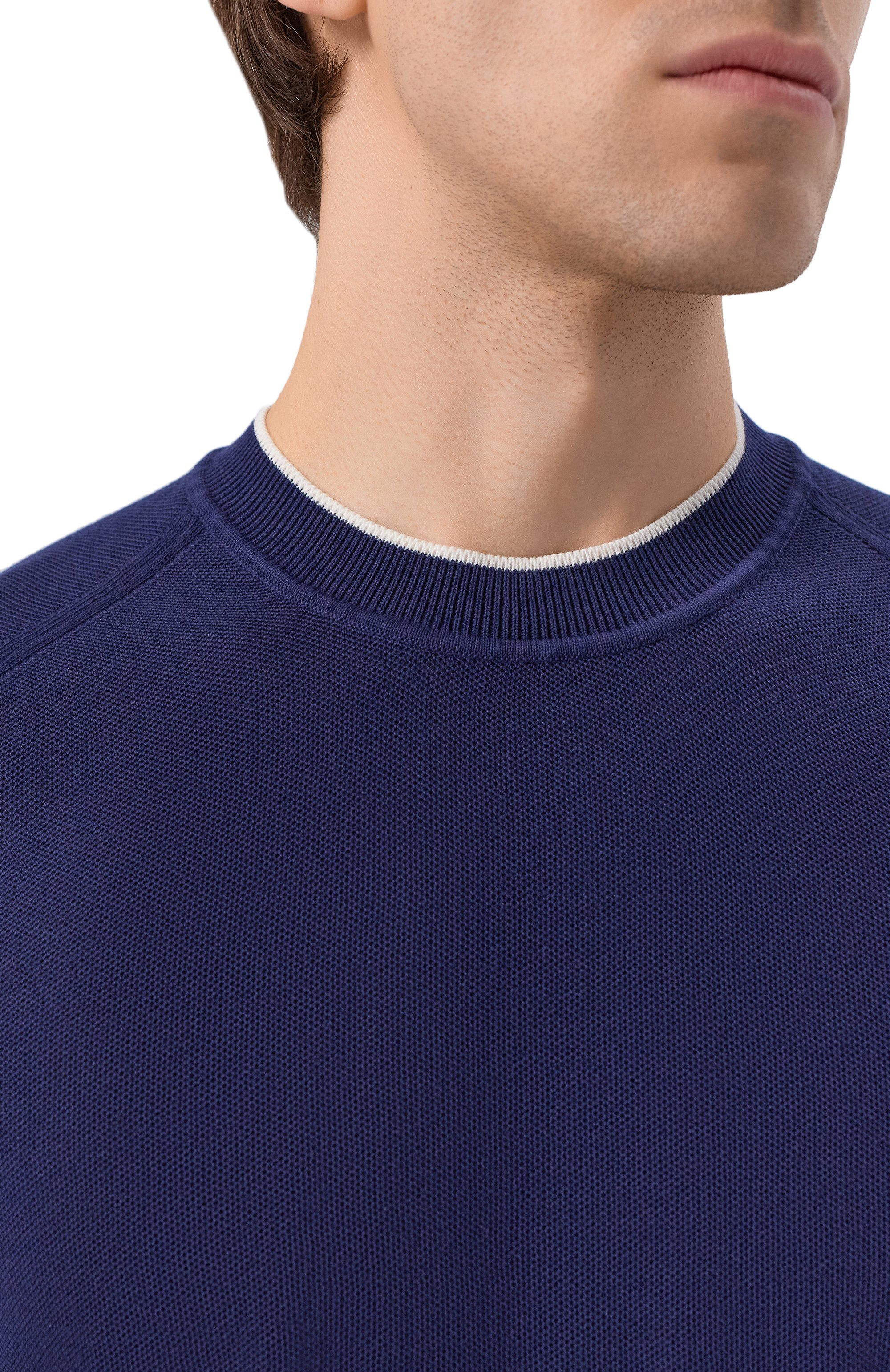 Хлопковый джемпер KITON, арт. UMM0762, фото 5