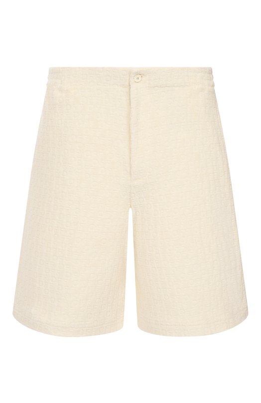 Хлопковые шорты Off-White 0MCB092C99JER001 Кремовый 0MCB092C99JER001