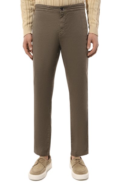 Брюки изо льна и хлопка BOGNER, арт. 18507335, фото 3