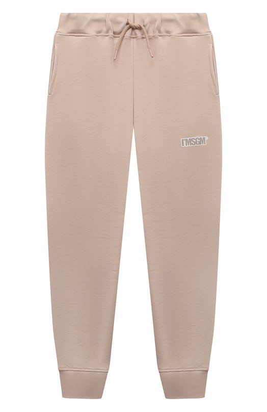 Хлопковые джоггеры MSGM kids 6470₽