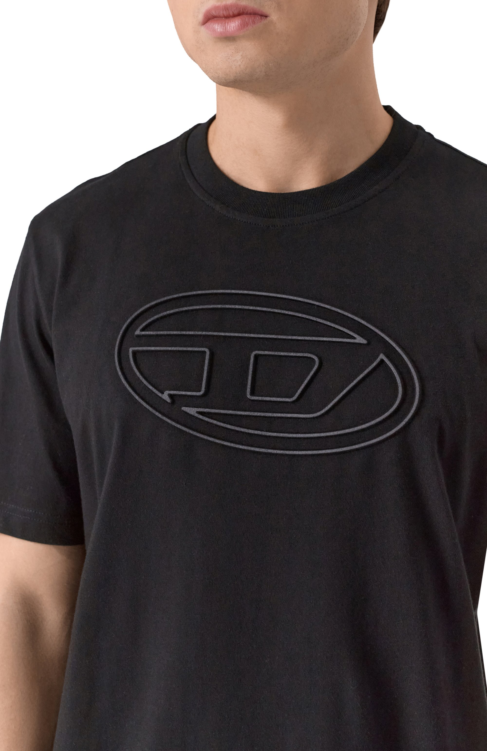 Хлопковая футболка DIESEL, арт. A17402/0NJBM, фото 5