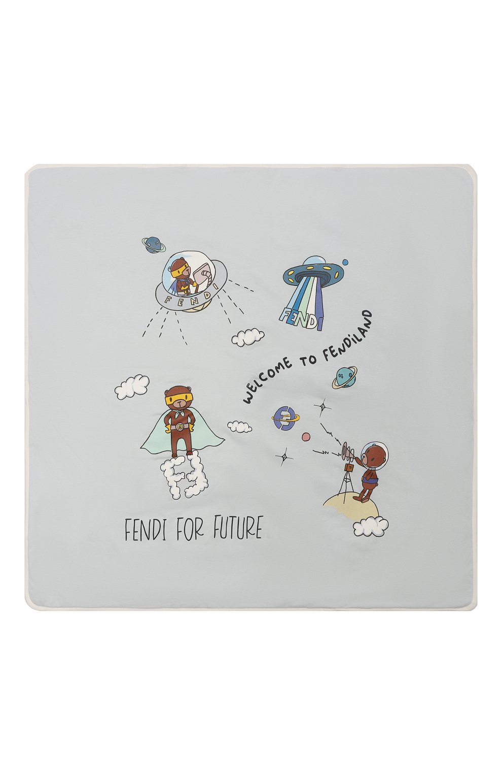 Хлопковое одеяло FENDI, арт. BUJ247/ST8, фото 5