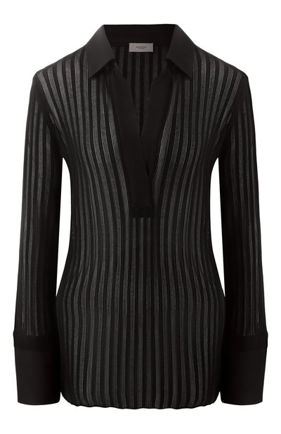 Женский шелковое поло AGNONA, арт. KD09018/8S180M