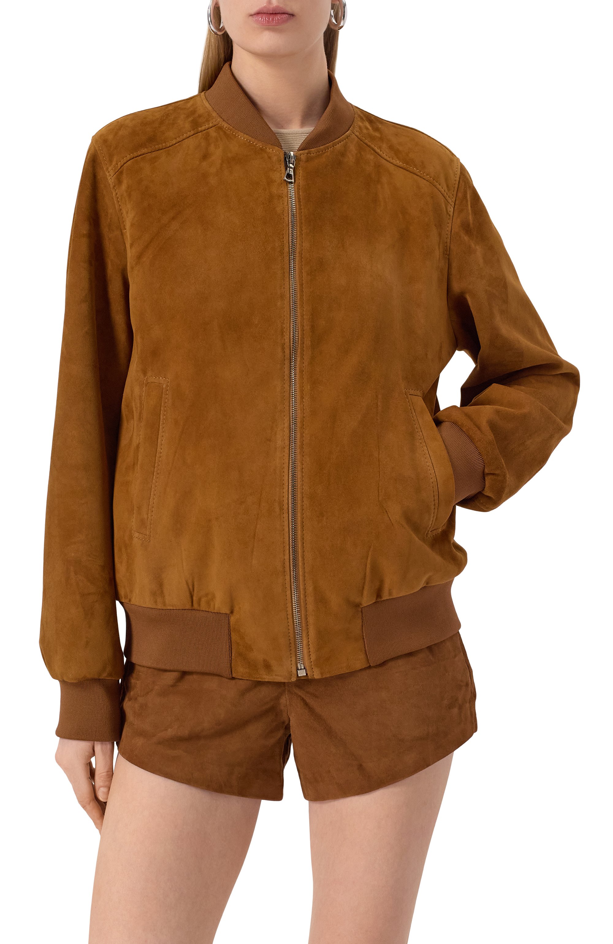 Замшевый бомбер MASLOV, арт. SMB01, фото 3