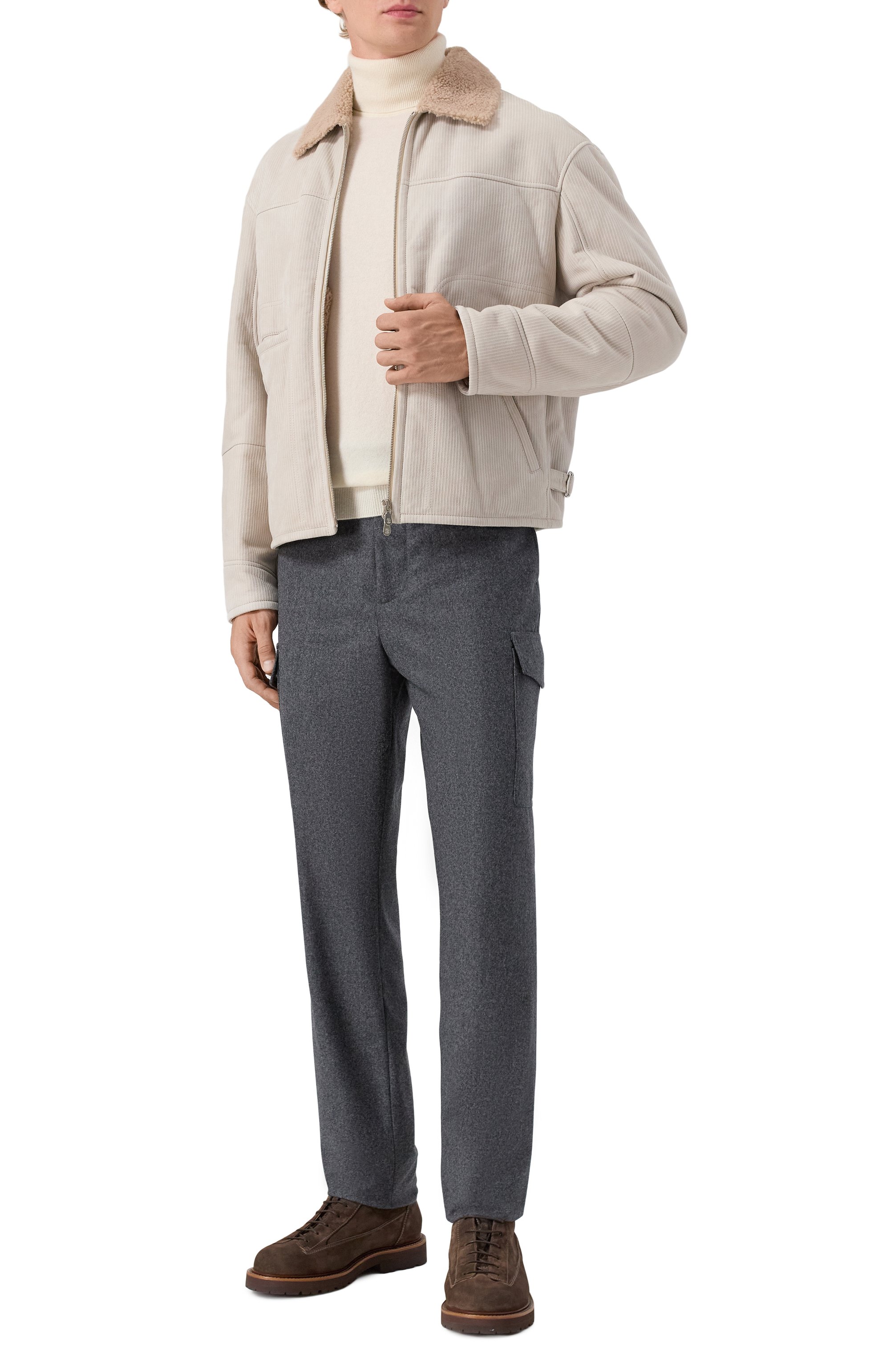 Дубленка из овчины BRUNELLO CUCINELLI, арт. MPMPE2055, фото 2