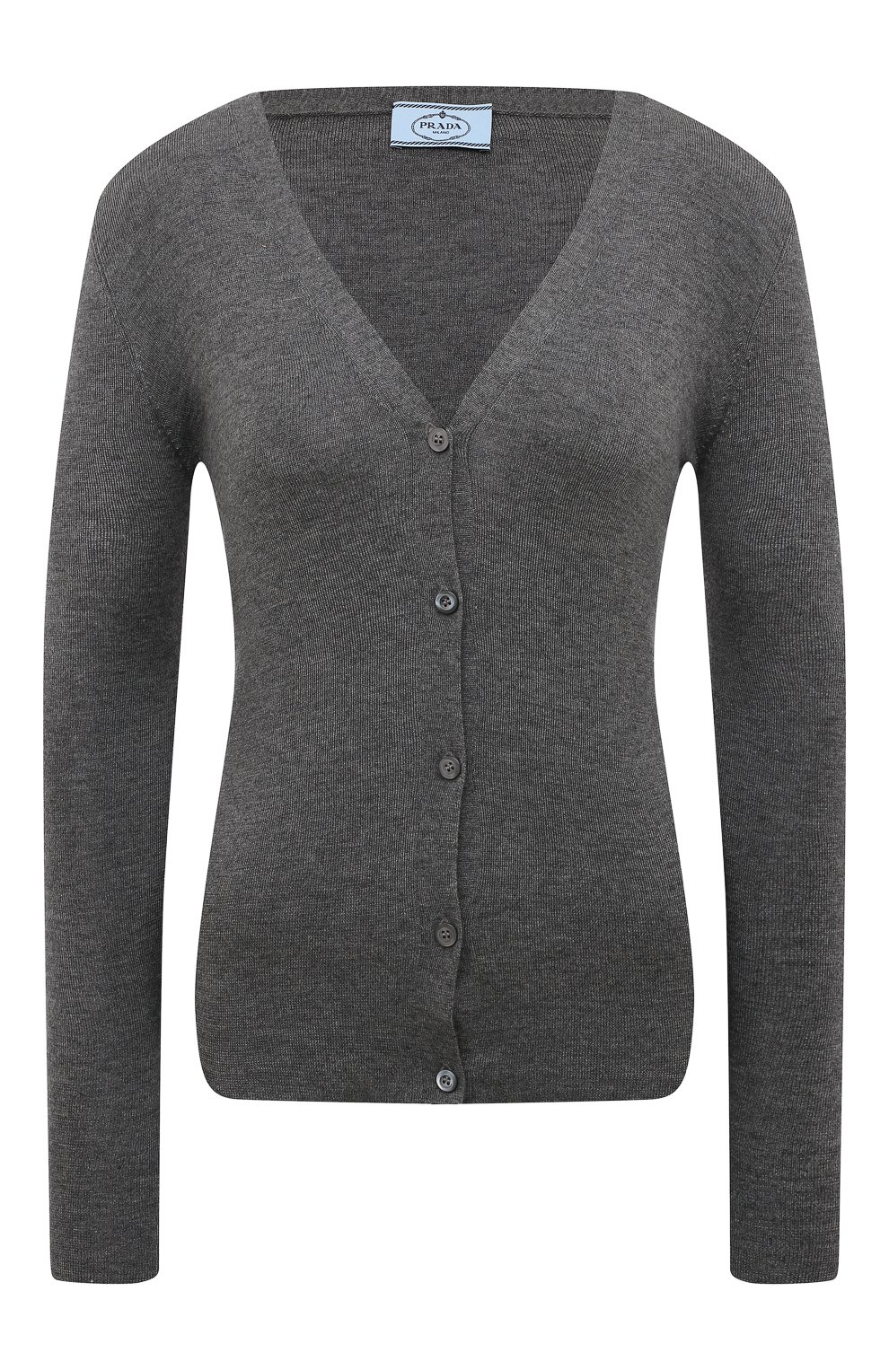 Кардиган из кашемира и шелка PRADA, арт. 25437-40J-F0031, фото 1