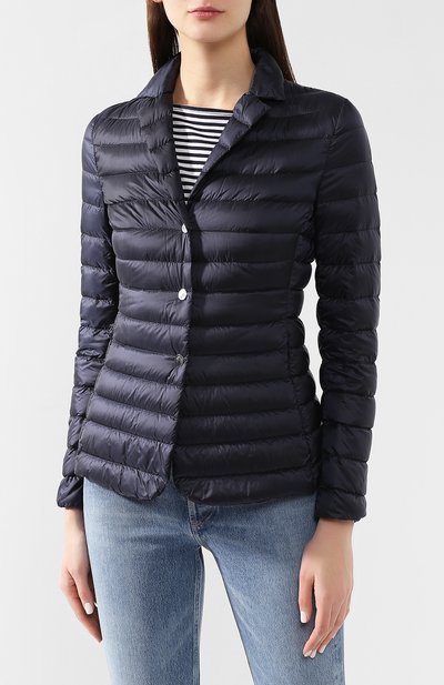 Пуховая куртка MONCLER темно-синего цвета по цене 51600 руб., арт. E1-093-35300-94-53048, фото 3 Пуховая куртка MONCLER, арт. E1-093-35300-94-53048, фото 3