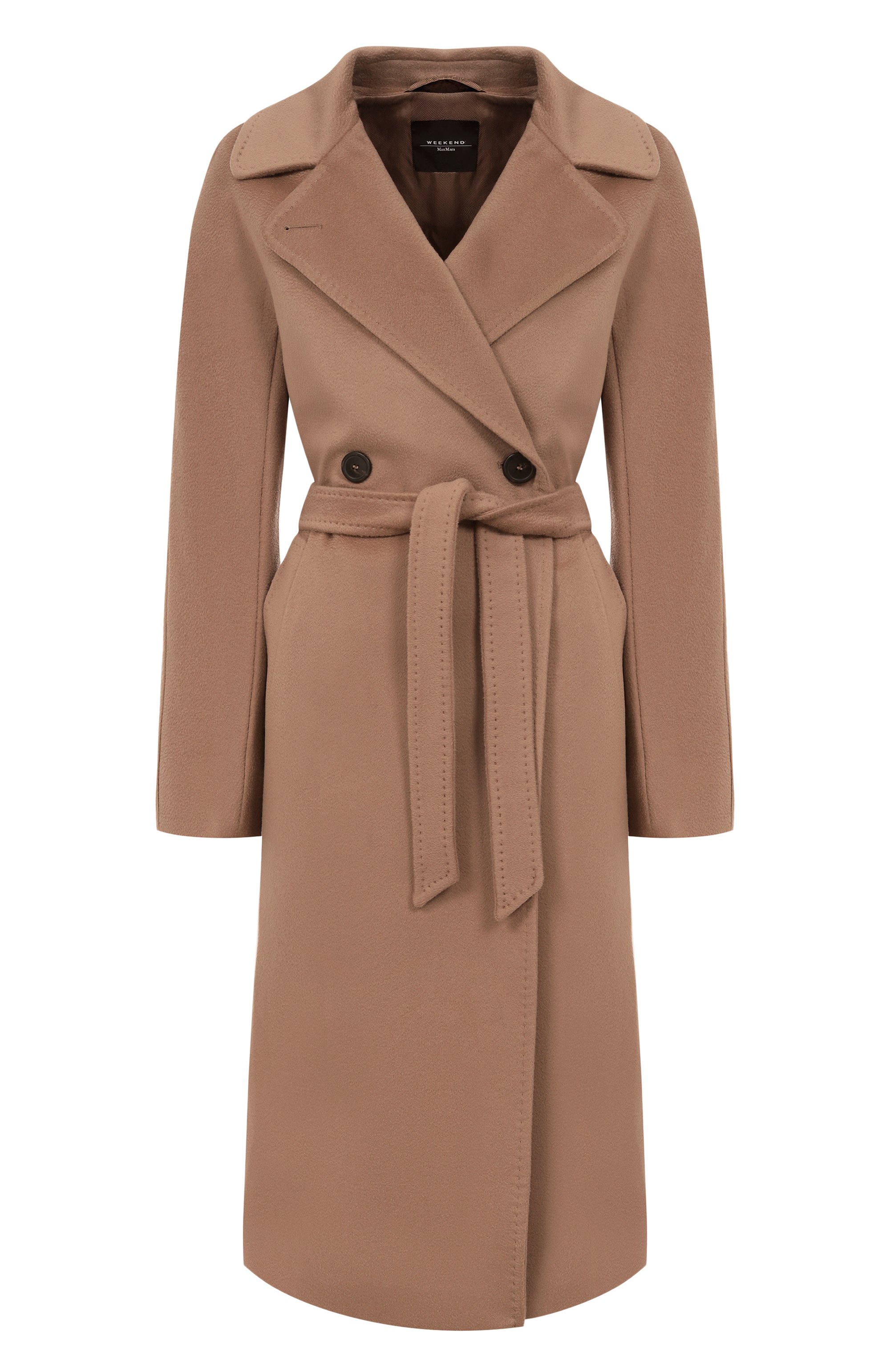 Шерстяное пальто WEEKEND MAX MARA бежевого цвета по цене 103000 руб., арт. RESINA, фото 1 Шерстяное пальто WEEKEND MAX MARA, арт. RESINA, фото 1