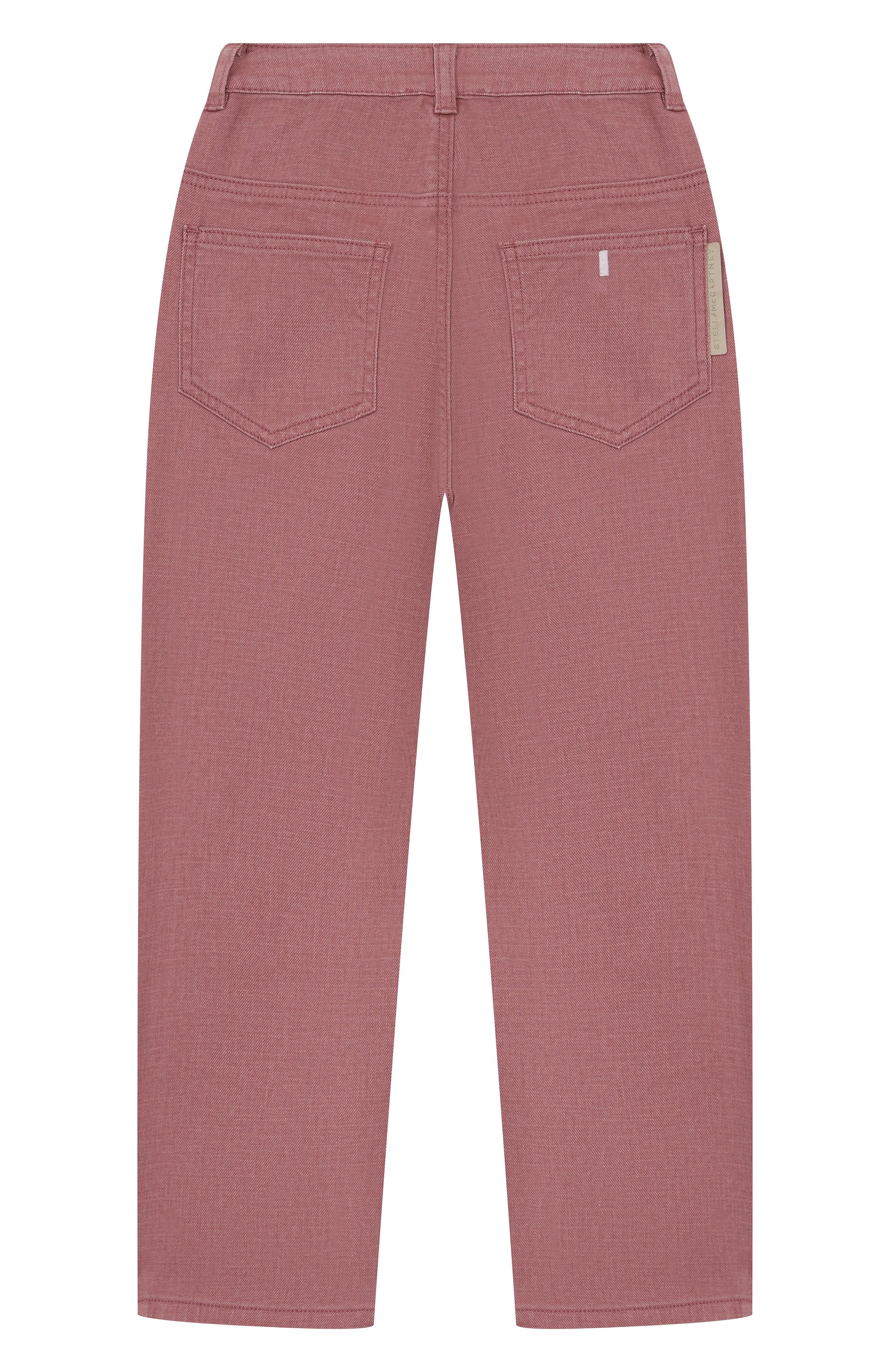 Джинсы STELLA MCCARTNEY темно-розового цвета по цене 23800 руб., арт. TX6B10, фото 2 Джинсы STELLA MCCARTNEY, арт. TX6B10, фото 2