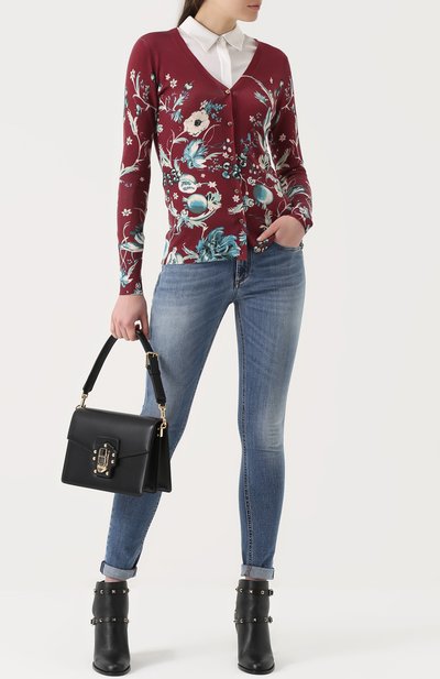 Джинсы-скинни с потертостями ROBERTO CAVALLI, арт. FQJ232/DS002, фото 2