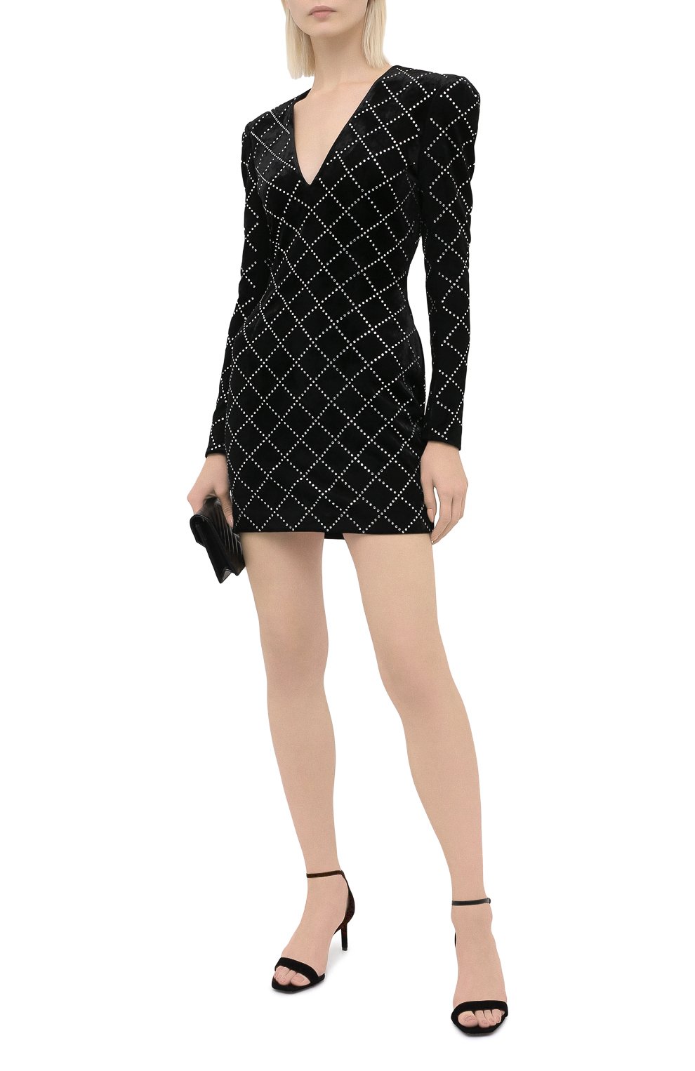 Платье из вискозы BALMAIN, арт. UF16297/J063, фото 2