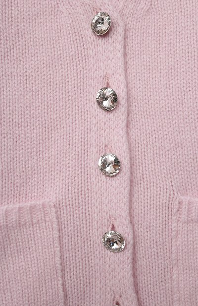 Кашемировый кардиган GIORGETTI CASHMERE розового цвета по цене 35550 руб., арт. MB1826/8A-14A, фото 3 Кашемировый кардиган GIORGETTI CASHMERE, арт. MB1826/8A-14A, фото 3