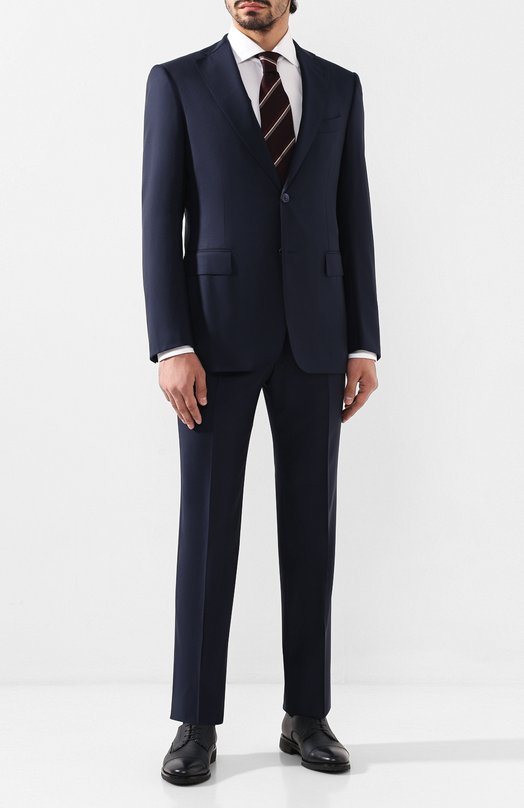 Шерстяной костюм Zilli MMS-QN22Y2-B6423/0002 Синий MMS-QN22Y2-B6423/0002