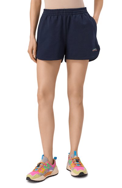 Хлопковые шорты a.p.c. x asics A.P.C., арт. C0EZD-F10210, фото 3