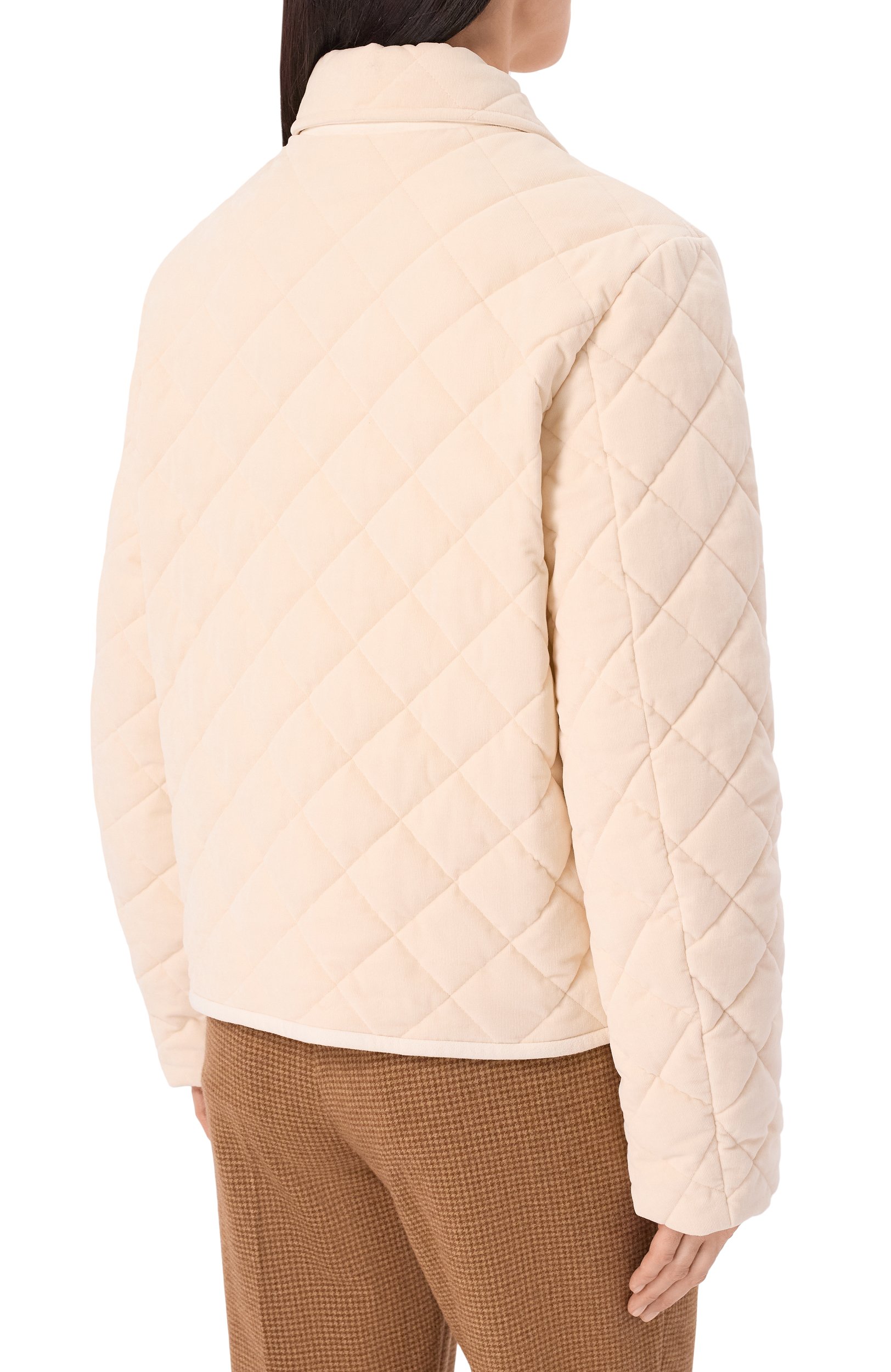 Вельветовая куртка KITON кремового цвета по цене 374000 руб., арт. D62629K0556L, фото 4 Вельветовая куртка KITON, арт. D62629K0556L, фото 4
