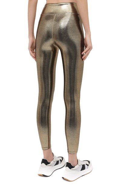 Легинсы HEROINE SPORT золотого цвета по цене 9950 руб., арт. HS-4-019/HER0INE SP0RT ATS, фото 4 Легинсы HEROINE SPORT, арт. HS-4-019/HER0INE SP0RT ATS, фото 4