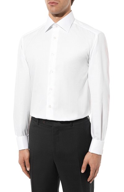 Хлопковая сорочка STEFANO RICCI, арт. MC003693/A310, фото 4